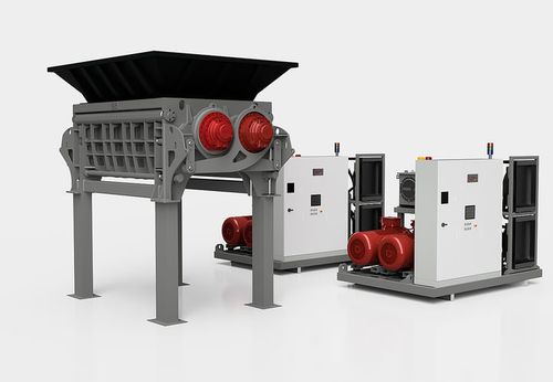 Primär-Schredder - DR650 series - CAMEC srl - Einwellen / für Holz / Papier