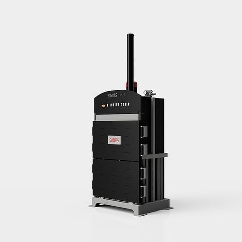 Ballenpresse für Karton - P100T/P120T series - CAMEC srl - für Papier / für Kunststoff / vertikal