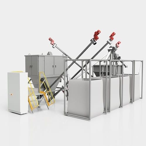 Abscheider für Abfallprodukte - CAMEC srl - für Schüttgut / elektrostatisch / Prozess