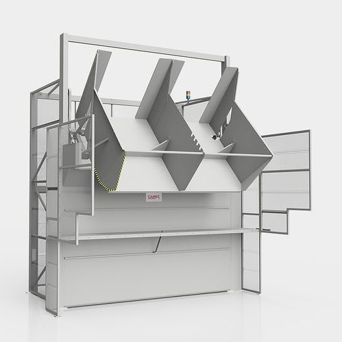 Elektrischer Mülltonnenkipper - CAMEC srl - pneumatisch