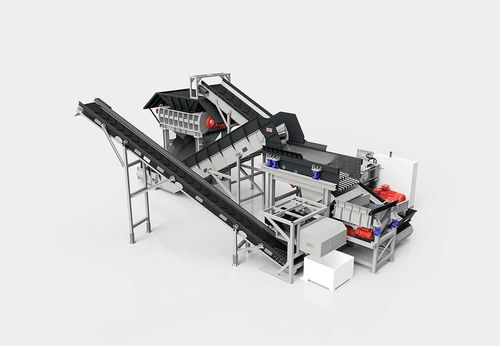 Recycling-Anlage / für Kupfer - CAMEC srl - für Elektrokabel / Metallabscheidung / durch Mahlen
