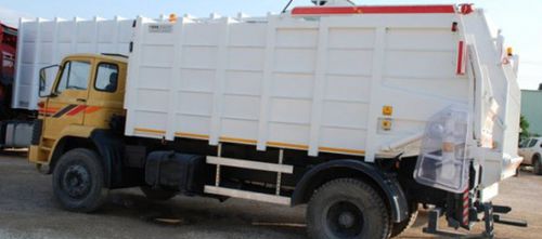 Toplader-Müllwagen - EMS Machinery - elektrisch