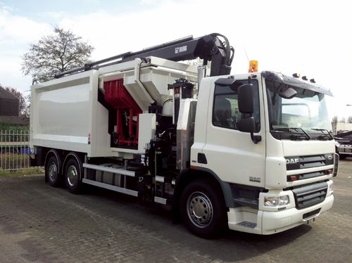 Seitenlader-Behälterwaschanlage - EMS Machinery - automatisch