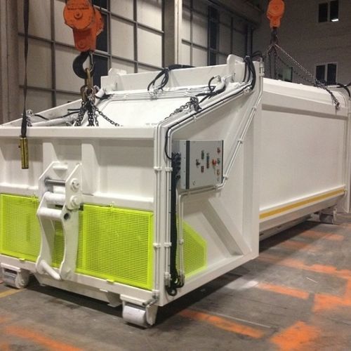 Müllpresse für Mischabfall - EMS Machinery - stationär