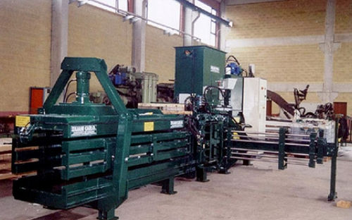 Ballenpresse für Papier - EMS Machinery - für Verpackung / horizontal / automatisch