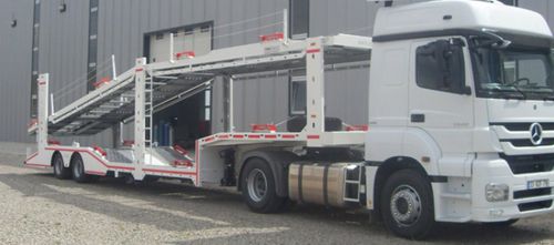 Sattelauflieger für Fahrzeuge - EMS Machinery - mit Druckluftbremse