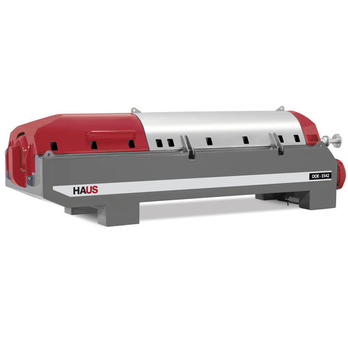 Dekanter für Industrieanwendungen - DDE 3542 - Haus Centrifuge Technologies - für Abwasser / Zentrifugal / horizontal