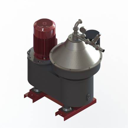 Abscheider für Flüssigkeiten - IBA 5431-K40 - Haus Centrifuge Technologies - Teller / selbstreinigend / vertikal