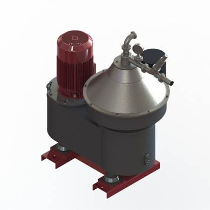Abscheider für Flüssigkeiten - IBA 5434-PC40 - Haus Centrifuge Technologies - Teller / vertikal / Edelstahl