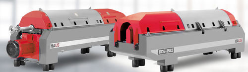 Dekanter für Industrieanwendungen - DDE 6642 - Haus Centrifuge Technologies - für Abwasser / Zentrifugal / horizontal