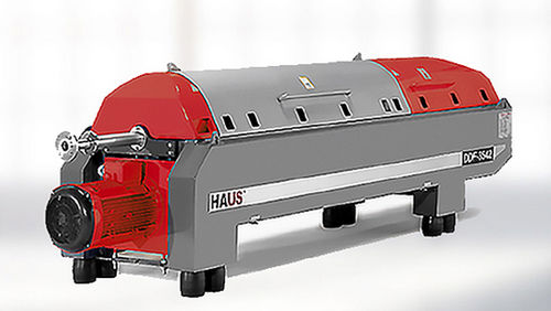Dekanter für die Lebensmittelindustrie - DDF 4042 / DDF 4043 - Haus Centrifuge Technologies - Zentrifugal / horizontal / 3-Phasen