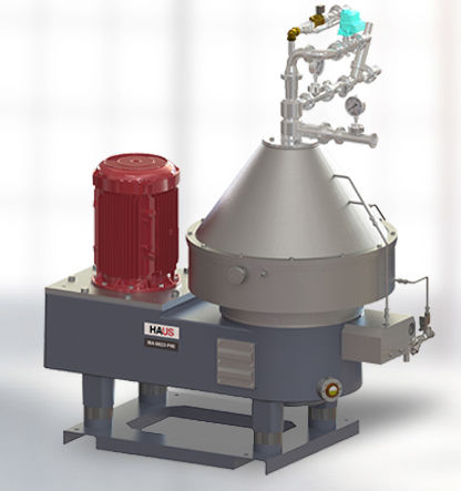 Abscheider für Flüssigkeiten - FBA 4021-K40 - Haus Centrifuge Technologies - Teller / für die Lebensmittelindustrie / Prozess