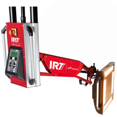 Schienenmontierter Trockner - IRT 4-20 PCAUTO - Herkules Hebetechnik GmbH - Infrarot / härtend / mit automatischer Kontrolle