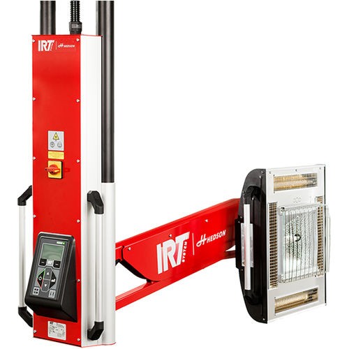 Schienenmontierter Trockner - IRT COMBI 4-10 IR-UVA - Herkules Hebetechnik GmbH - Infrarot / UV / härtend