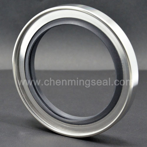 Lippendichtung - CTL series - Ningbo Chenming Seals Manufacturing Co., Ltd. - Edelstahl / PTFE / kreisförmig