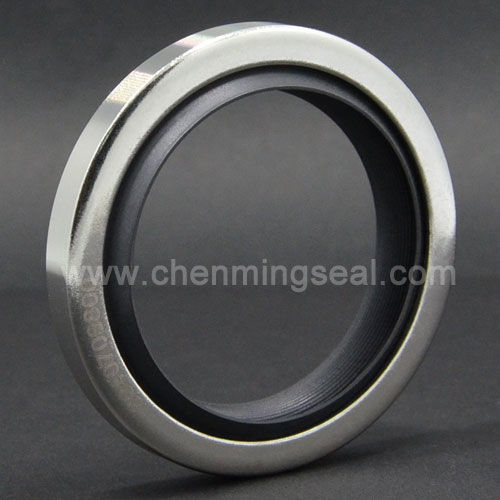 Lippendichtung - SML series - Ningbo Chenming Seals Manufacturing Co., Ltd. - Edelstahl / PTFE / kreisförmig