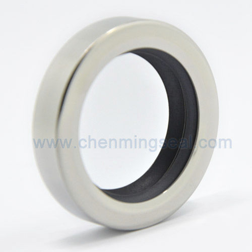 Doppellippendichtung - PDL series - Ningbo Chenming Seals Manufacturing Co., Ltd. - Edelstahl / PTFE / kreisförmig
