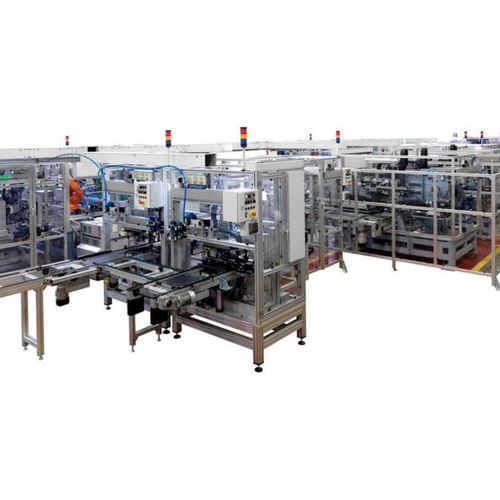 Automatisierte Montagelinie - AGME Automated Assembly Solutions - linear / Steuerung / Trenn