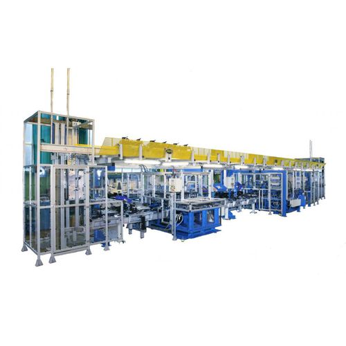 Palettenmontagelinie - SEAT CUSHIONS - AGME Automated Assembly Solutions