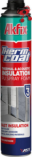 Mehrzweck-Aerosol - Thermcoat - Akkim Yapı Kimyasalları San. ve Tic. A.Ş. - für Glas / Schaumstoff