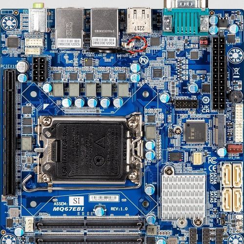 Mini-ITX-Mainboard - mITX-Q67EB - IPC2U GmbH - Intel® Celeron® / Intel® Core i3 / Intel® Core i5