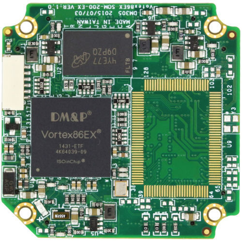Computer-on-Modul / DM&P Vortex86DX - SOM200EX43EGNE1 - IPC2U GmbH - Mini-PCIe / SATA / DDR2 SDRAM