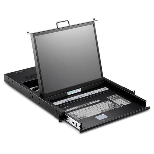 19"-Rackeinschub - SMK-920-19UB - IPC2U GmbH - Konsole / mit integriertem KVM-Umschalter / Tastatur