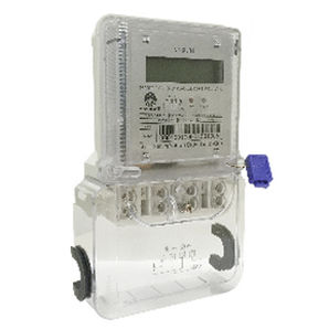 Einphasiger elektrischer Energiezähler - N12U01 - Ningbo Sanxing Electric Co., Ltd - wandmontiert / mit LCD-Display