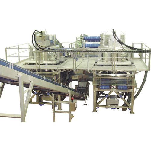 Zentrifugaltrockner - Jumbo - Turatti - kontinuierlich / für die Lebensmittelindustrie / Sieb