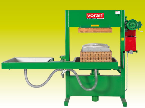 Hydraulische Presse - 100 P2 - Voran - Kompression / für die Lebensmittelindustrie / Drehtisch