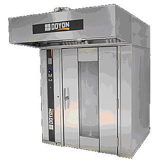 Lebensmittelofen mit Drehwagen - SRO2 - Doyon Equipment - für Brot / Back / elektrisch