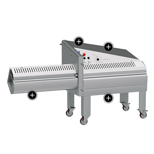 Fleischschneidemaschine - ICONE 1100 - Dadaux SAS - automatisch / Messer / Edelstahl