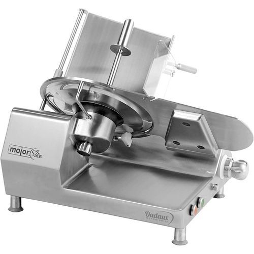 Industrielle Schinkenschneidemaschine - GRAVINOX 300 - Dadaux SAS - manuell / Rundmesser / 220V einphasig