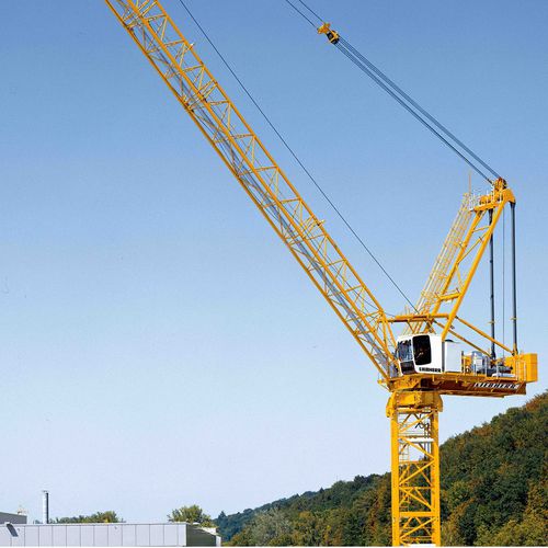 Festinstallierter Kran - 280 HC-L 12/24 Litronic - Liebherr Cranes - Obendreher / Wipp / für Gebäudefassaden