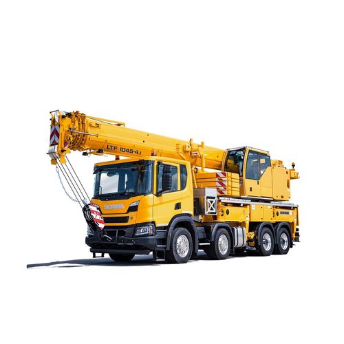 LKW-montierter Kran - LTF 1045-4.1 - Liebherr Cranes - Ausleger / Teleskop / zusammenklappbar