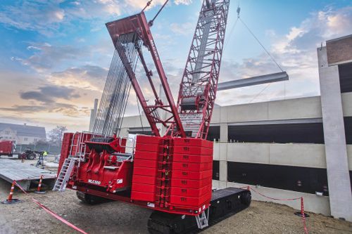Kran auf Raupen - MLC300 VPC-MAX - Manitowoc Cranes - Ausleger / Spitzenausleger / Gitter