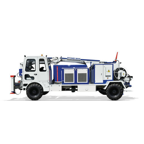 Mobile Betonpumpe - Adroit 450G - TUNELMAK CONSTRUCTION MACHINERY INC - Offroader / Innen- und Außenbereich / für Außenbereich
