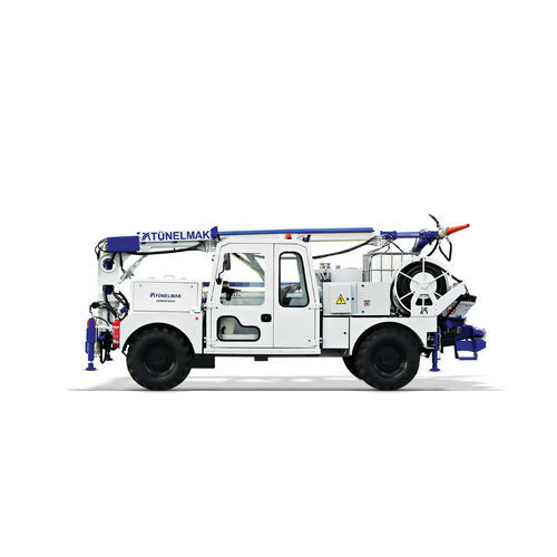 Mobile Betonpumpe - Adroit 420H - TUNELMAK CONSTRUCTION MACHINERY INC - für Tunnel / für Untergrund / für Untertagebau