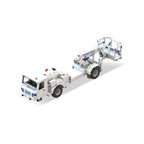 Nutzfahrzeug für Sprengstoff-Transport und  -Aufladung (ANFO) - Adroit 541AW - TUNELMAK CONSTRUCTION MACHINERY INC - Diesel / mit Vierradantrieb