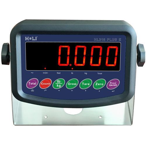 Wägeindikator mit LCD-Anzeige - HL318 Plus - HOLI - LED-Display / einbaufähig / schwingungsresistent