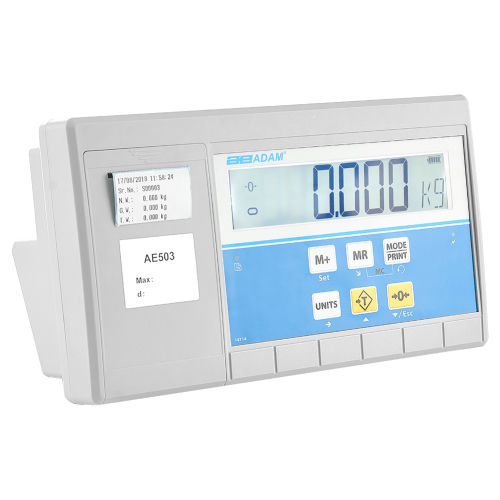 Wägeindikator mit LCD-Anzeige - AE 503 - AE Adam GmbH - Benchtop / mit integriertem Drucker