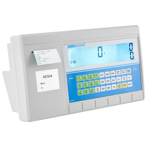 Wägeindikator mit LCD-Anzeige - AE 504 - AE Adam GmbH - robust / programmierbar / Akku