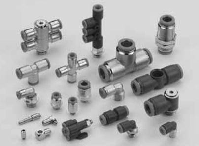 Pneumatischer Anschluss - MW-2 series - Tubes International - Push-in / T / 90°-Winkel