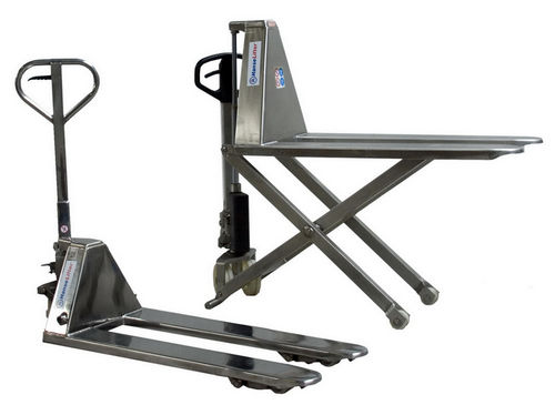 Handhubwagen - JF-NR - Hanselifter - Scheren / Edelstahl / für Materialumschlag
