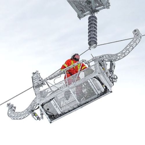 Hängewagen - Spider Cart - Movex Innovation - Transport / Gitter-Plattform