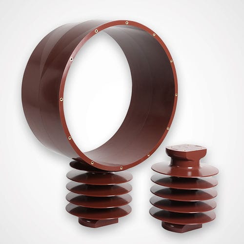 Elektrischer Isolator / Epoxidharz - High-Voltage insulator - GIPRO GmbH - DC / Hochspannung / Lebensmittel-Verteilereinheit