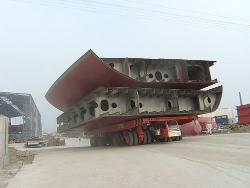 Selbstfahrender Wagen / 4-Achsen - BEIJING WOWJOINT MACHINERY CO., LTD. - für den Schiffsbau