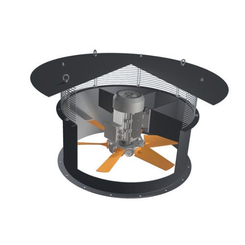 Dachventilator - DOS - Planetfan - IP55 / Axial / Ablauf