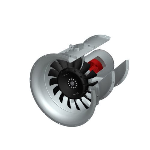 Hochtemperatur-Ventilator - WOHT - Planetfan - Axial / Trocknung / 230 V AC