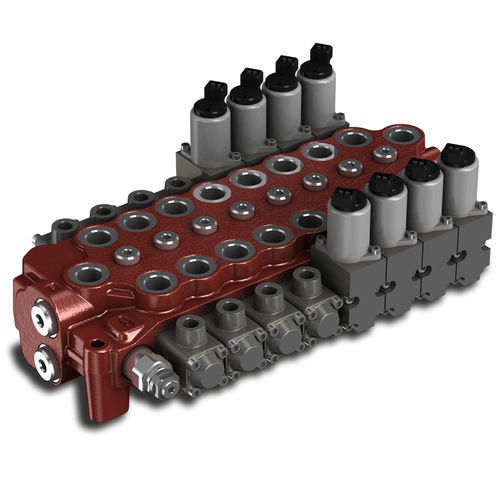 Hydraulik-Wegeventil / Schieber - SDM100 series - WALVOIL - elektro-hydraulisch / mit manueller Bedienung / pneumatisch